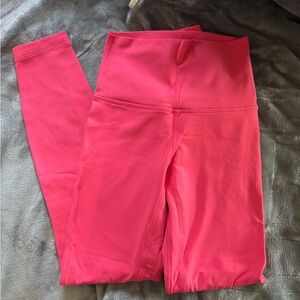 Lululemon Double-lined Pink Leggings